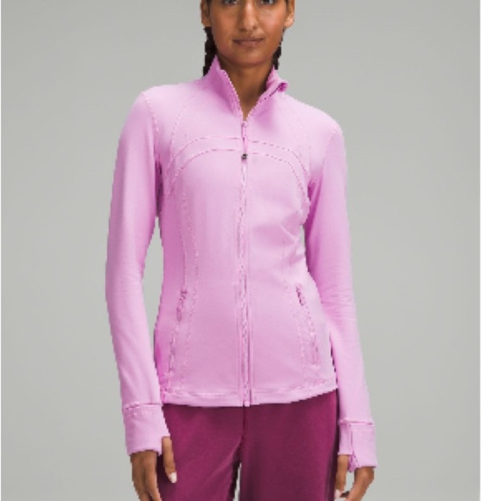 Lululemon define jacket pink size 4 NWOT